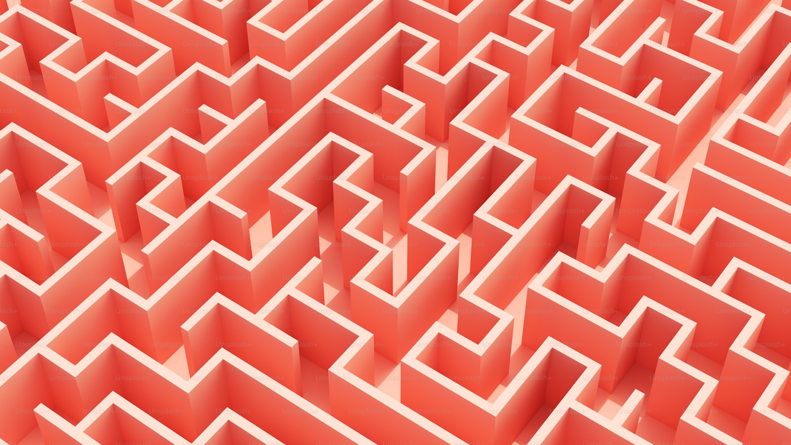 A very large maze with many smaller ones in it